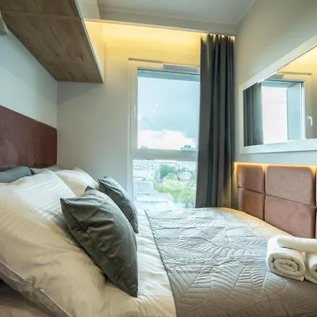 Wigurytower Apartaments 90 Łódź Esterno foto